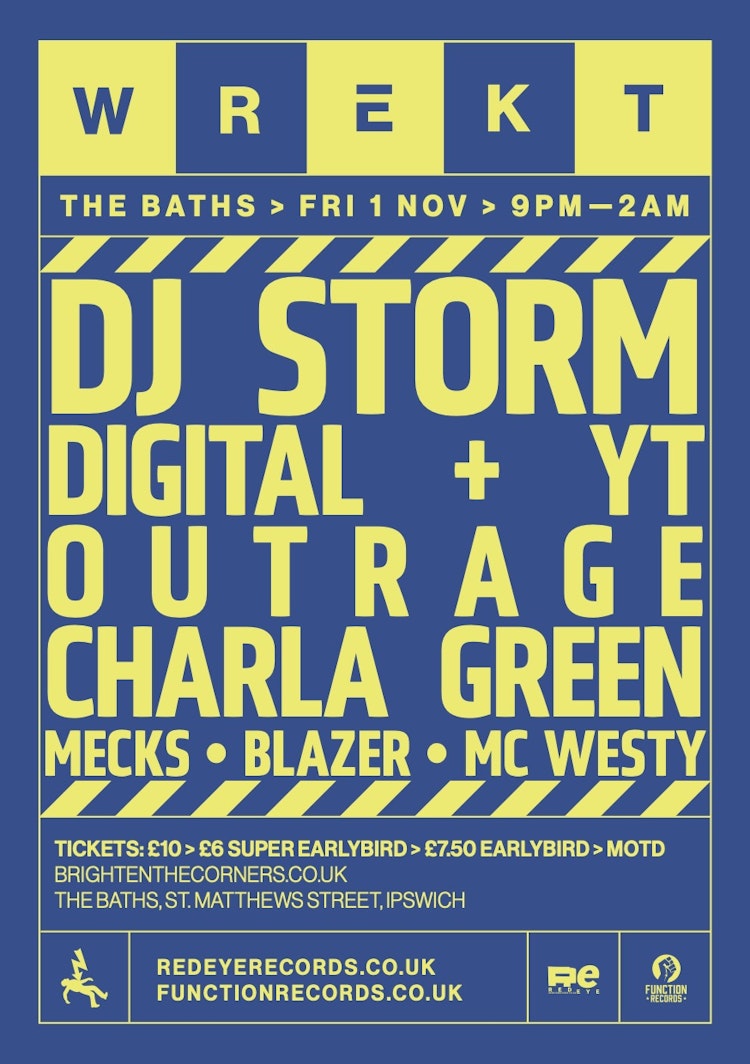 Wrekt at The Baths in Ipswich